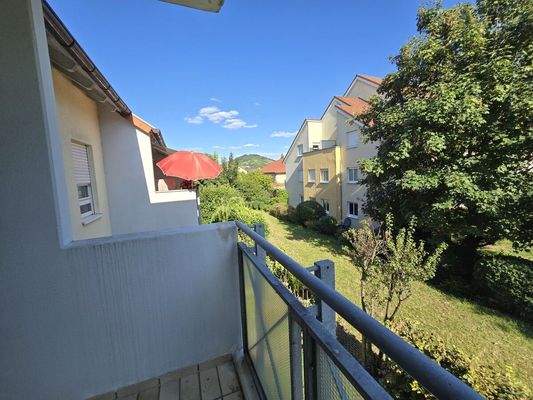 Aussicht Balkon andere Richtung