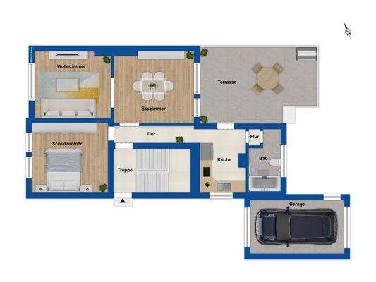 Grundriss Erdgeschoss