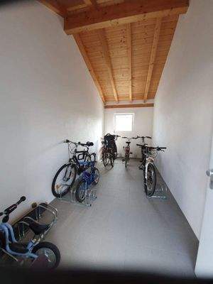 Fahrradraum im Anbau