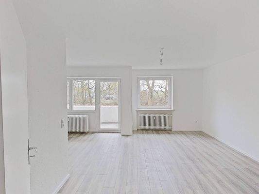 Ansicht II: Wohn- und Schlafbereich