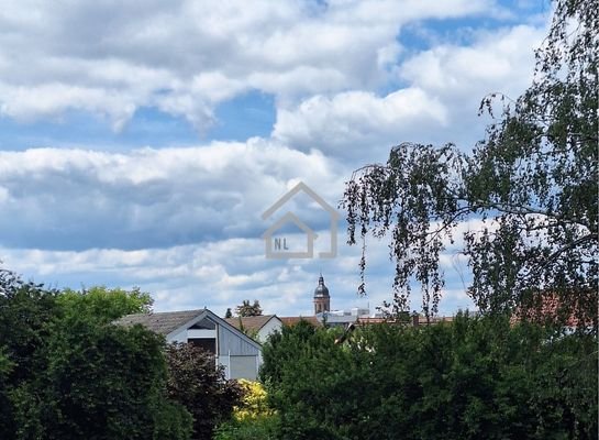 Ausblick zur St. Georgs Kirche