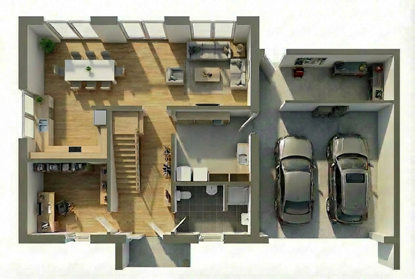 Grundriss Erdgeschoss