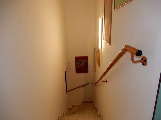 Treppe zum Untergeschoss
