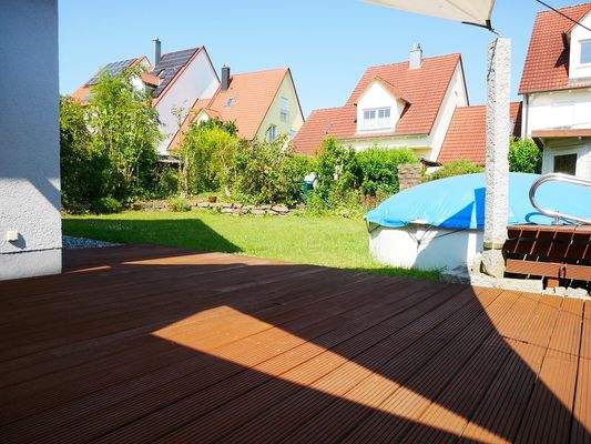 terrasse richtung garten