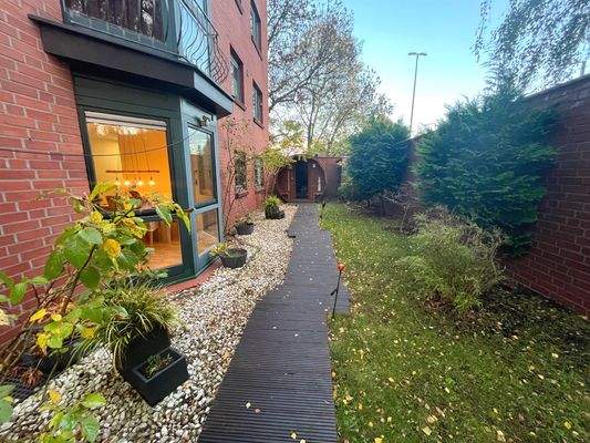 Garten mt Faßsauna (Elektro)