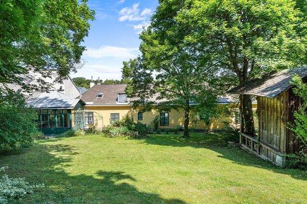 Der Garten - Rückseitensicht 