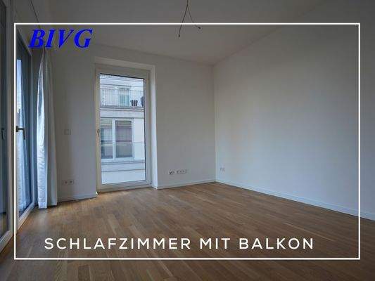 Schlafzimmer mit Balkon