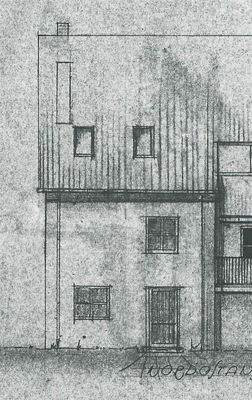 Asicht Nordost Bestandsgebäude