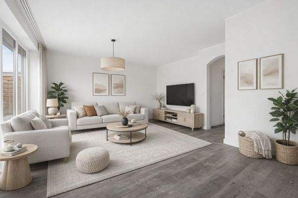 KI Gestaged / Wohnzimmer