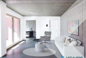 Wohnbereich - virtuell möbliert