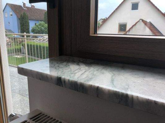 Marmorfensterbretter