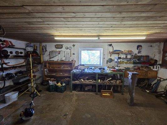 Werkstatt im Nebengebäude