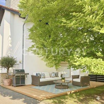 mögliche Gestaltung der Terrasse