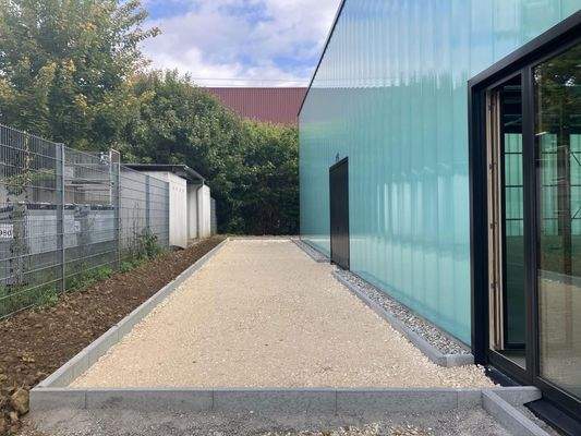 Außenbereich Halle 2