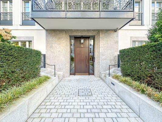 separater Hauseingang