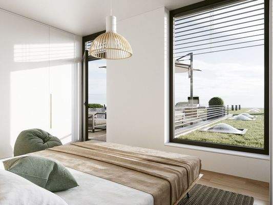 Schlafzimmer Penthouse