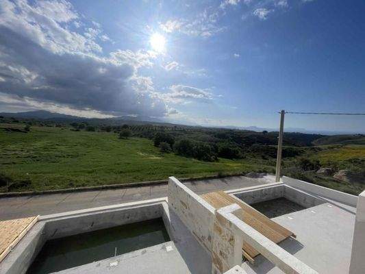 Kreta, Armeni: Zwei halbfertige Villen mit Meerblick in der Nähe von Rethymno zu verkaufen