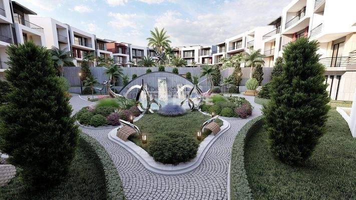 Apartments with Sea and Mountain Views in Girne