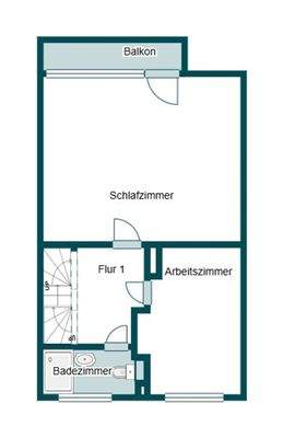 Grundriss Skizze 1.OG