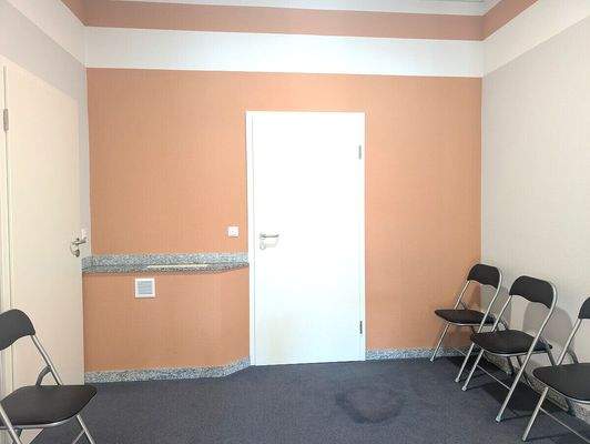 Eingang zu den Gewerberäumen