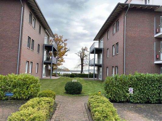 Blick in Richtung Hafen Lauterbach