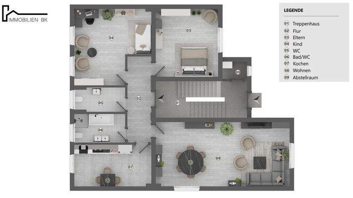 Grundriss Erdgeschoss