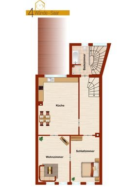 Obergeschoss Wohn- und Geschäftshaus Kockler