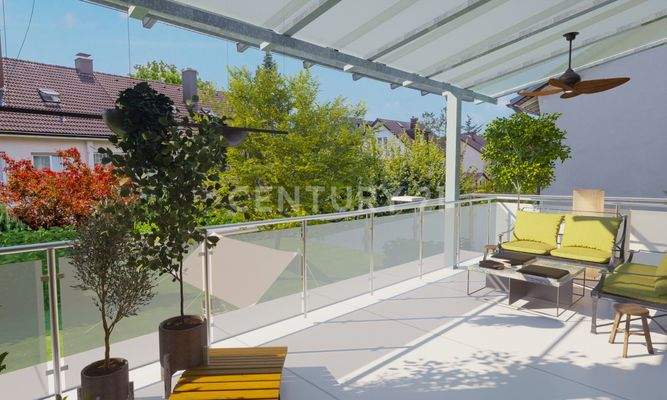 OG Balkon Visualisierung