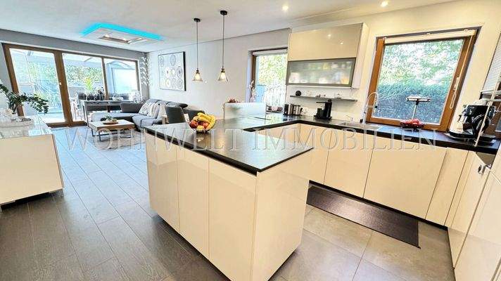 offener Wohn-, Essbereich