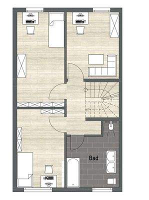 Beispiel Obergeschoss