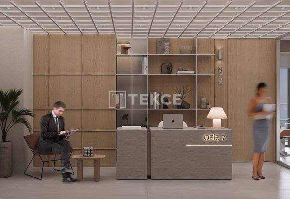 Stylish Offices for Sale in a Central Location in Yenişehir Mersin