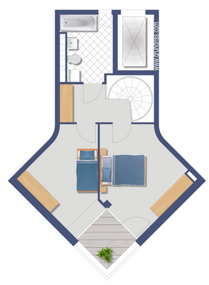 Gestalteter Grundriss 2