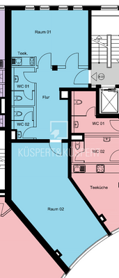 Grundriss Rieterstraße 27 | 75,76 m²