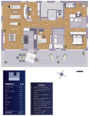 Haus 6 - WE 12 - Penthouse DG