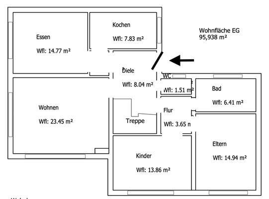 Grundriss Erdgeschoss