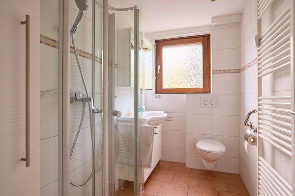 Blick in das Badzimmer