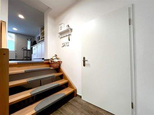 Treppengang zur Küche