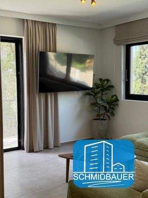 Kreta, Listaros: Moderne Villa mit Meer- und Bergblick, Gästewohnung und Pool zu verkaufen