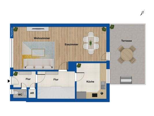 Grundriss Erdgeschoss