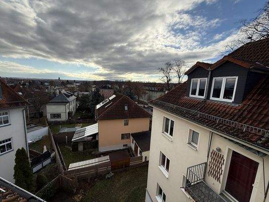 Ausblick vom Wohnbereich