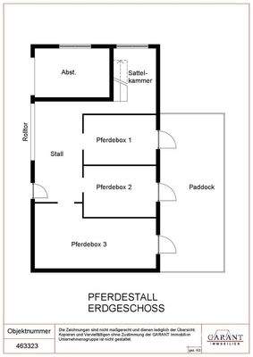 Ergeschoss Pferdestall