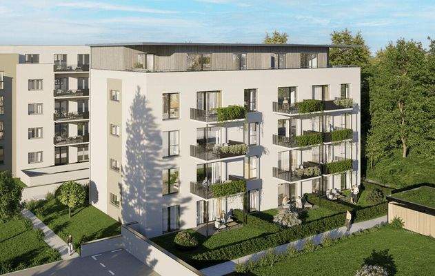 StadtGarten Außenansicht Penthouse 