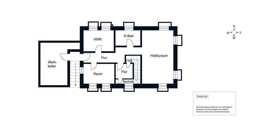 Grundriss Untergeschoss