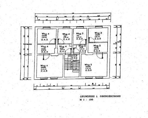 Grundriss 1. Obergeschoss