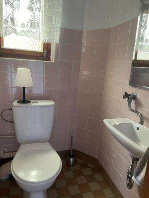 kleine Toilette Terrasse