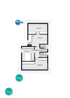 Grundriss Obergeschoss