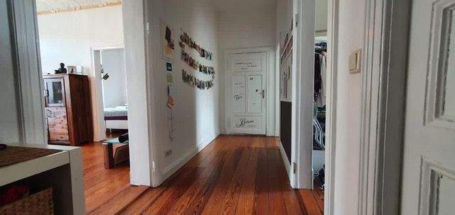 Flur der 63 m²- Wohnung