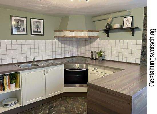 EG: Küche - GESTALTUNGSVORSCHLAG