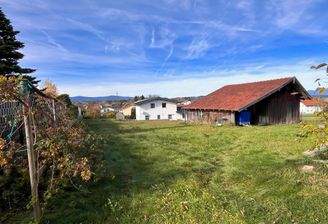 Blick auf Baugrundstück (nicht erschlossen)