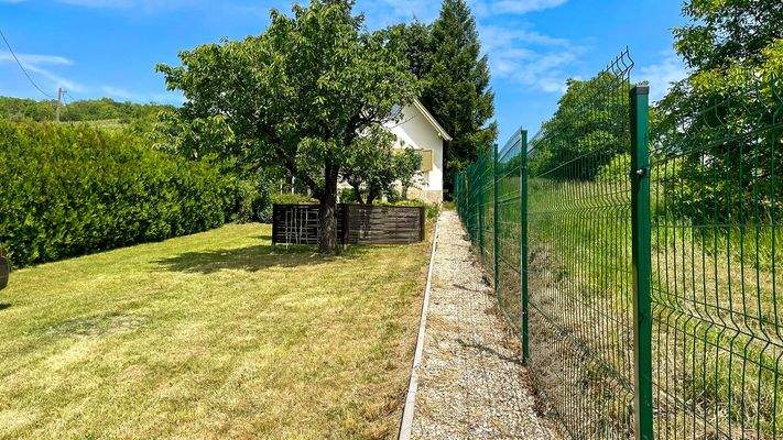 Von Parkplatz bis zum Haus